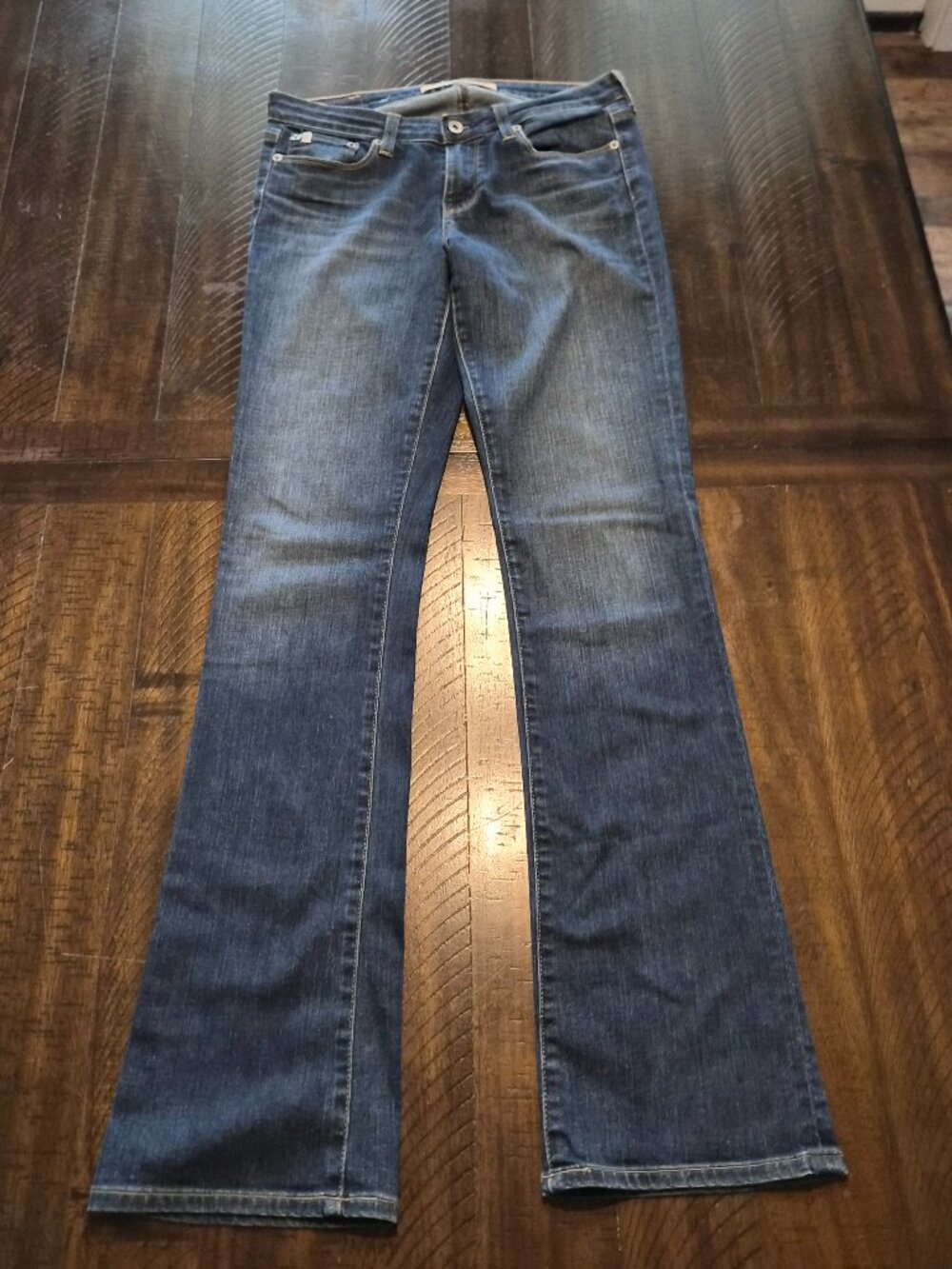 Big Star Sarah Blue Jeans Women's Slim Bootcut Size 28L Y2K Western Cowgirl G928